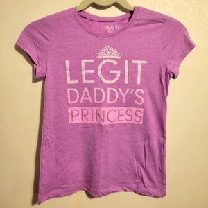 Lt Purple Princess t-shirt (girls)